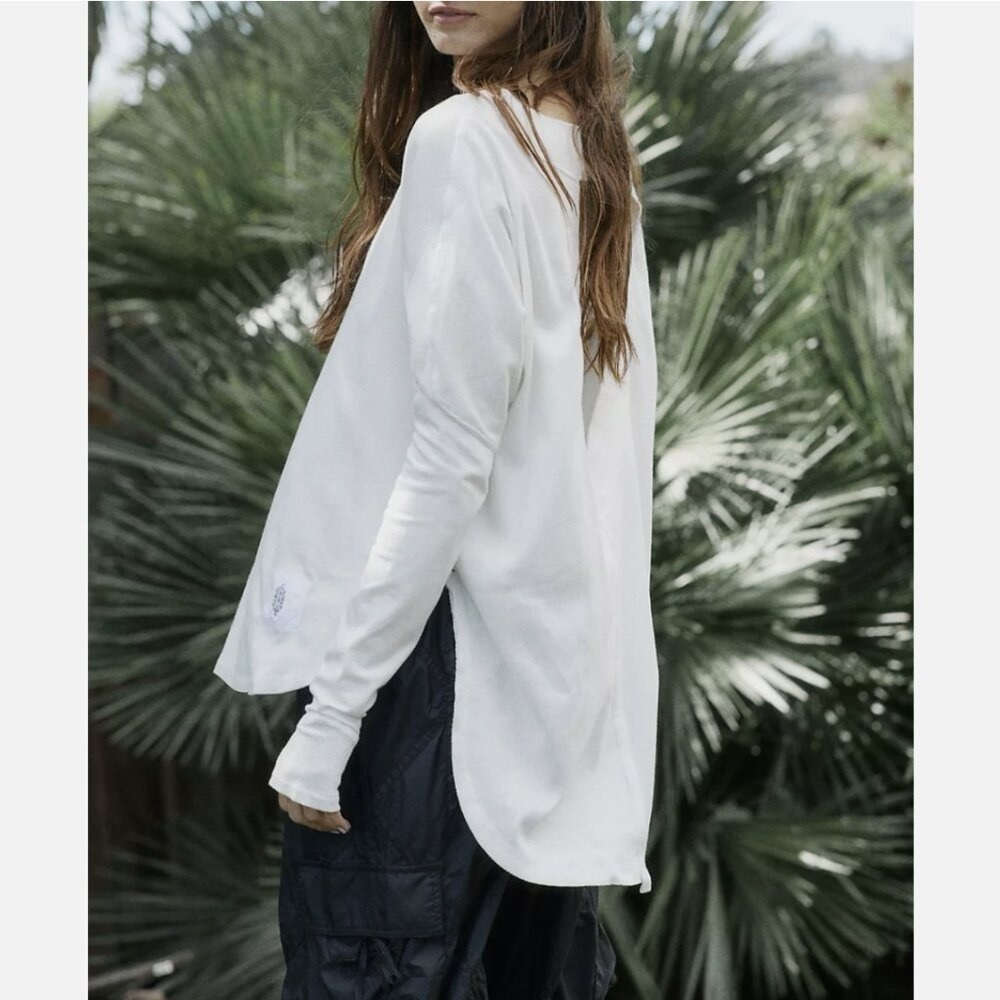 Free People Simple Layer NWT Ivory Size Small